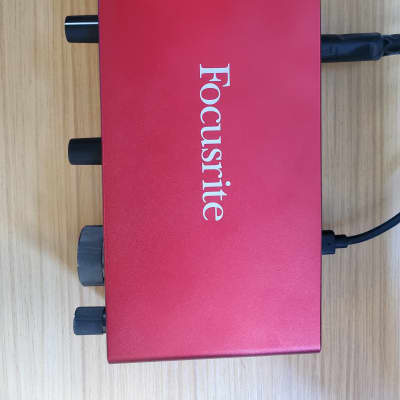 Focusrite Scarlett 2i2 3rd Gen USB Audio Interface 2019 - Present - Red / Black image 3