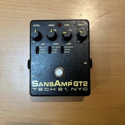 Tech 21 SansAmp GT2 Tube Amp Emulation Pedal