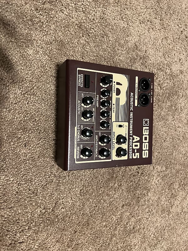 Boss AD-5 Acoustic Instrument Processor | Reverb