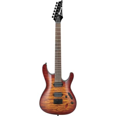 Ibanez S621QMDEB S Standard 6-str Electric Guitar  - Dragon Eye w/Strings, Front Row Tuner & Stand image 4