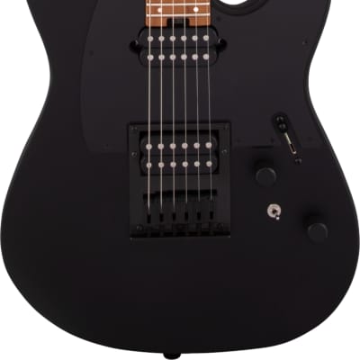 Charvel Pro-Mod So-Cal Style 2 24 HH HT CM Electric Guitar, Satin Black image 1