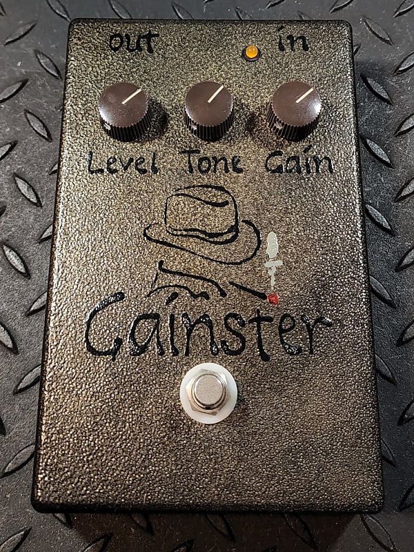 Michael Clark Gainster Tweed-like Overdrive Boost Pedal Big
