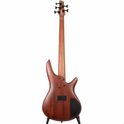 Ibanez SR Standard 5 string Electric Bass - Left Handed - Brown Mahogany image 9
