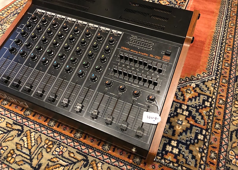 Roland PA-250 Powered Stereo Mixer (Serviced / Warranty) | Reverb