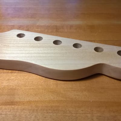 Telecaster Neck -- Unknown Brand; Maple Fretboard; New Condition (Never Installed); w/ Nut image 4