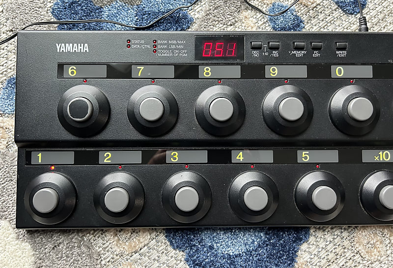 Yamaha MFC10 MIDI Foot Controller