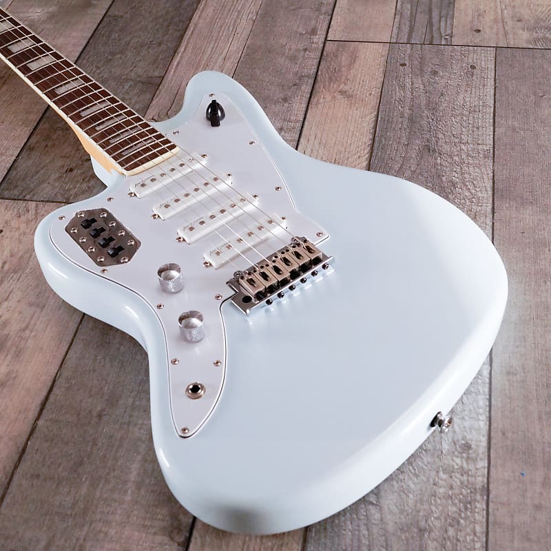 Revelation RJT 60 Q 'Left Handed' Electric Guitar, Sky Blue