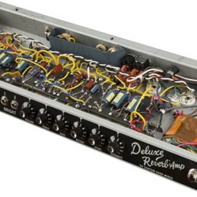 Fender 64 Custom Deluxe Reverb Handwired Combo Amp 20 Watts image 4