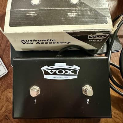 Vox VFS2 2-Button Footswitch | Reverb