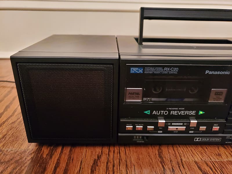 Panasonic RX-C20 portable stereo component stereo Late 1980s