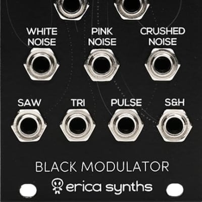 Erica Synths Black Modulator V2 Clockable LFO and S&H Eurorack Module image 1
