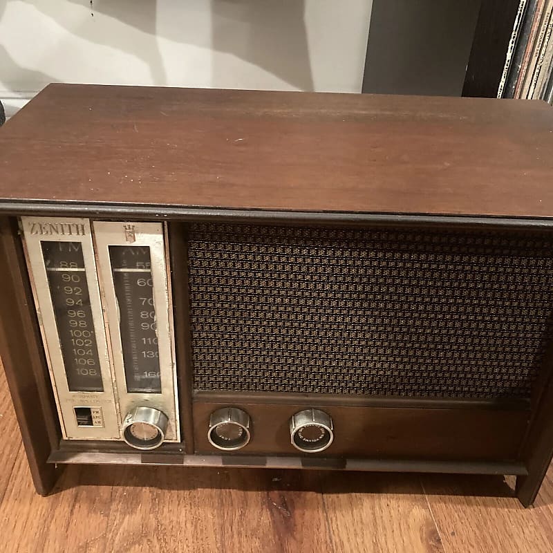 Zenith X334 Long Distance Tube Radio For Parts/Repair Reverb
