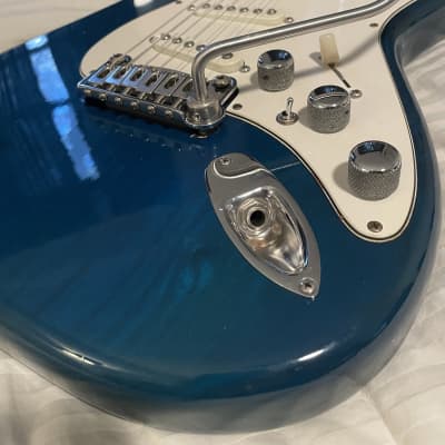 G&L S-500 Leo Fender signature Strat 1991 Blue transparent stain