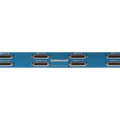 Switchcraft StudioPatch 6425 TT Patchbay | 8 Custom 6ft. Standard Mogami Cables image 3