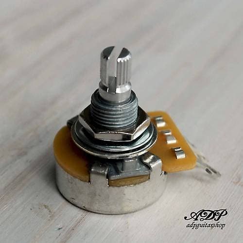 Potentiomètre Gaucher CTS 500 Ko Audio Ax 6mm Split Shaft Lefty Pot US EP-086-L0 image 1