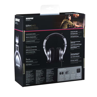 Shure SRH940 Professional Reference Headphones