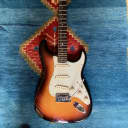 Fender American Stratocaster Deluxe 2001 Natural Sunburst