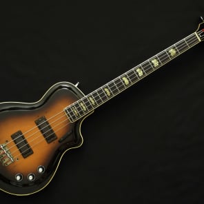 1972 Yamaha SB-70 Bass Tobacco Burst Super Rare w/OHSC image 2