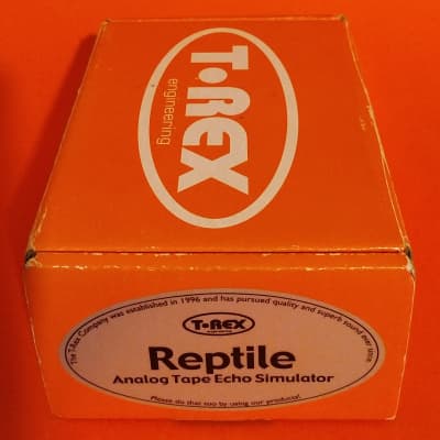 T-Rex Reptile Tape Echo Simulator V1 near mint w/box, manual & catalog image 12