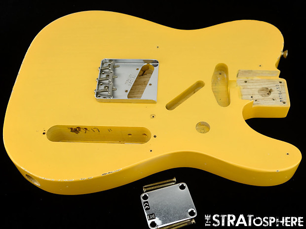 Vintage 50s RI Fender Road Worn Tele BODY HARDWARE Telecaster Blonde