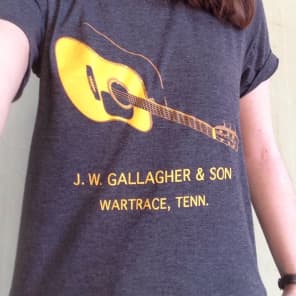 J. W. Gallagher & Son Guitar T-shirt (Size LARGE) image 2