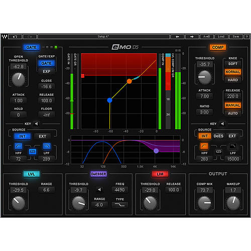 Waves eMO D5 Dynamics - Dynamics Processors Plug-In | Reverb