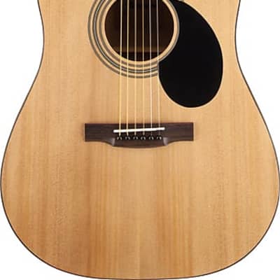 Jasmine S35 Dreadnought Spruce Top Agathis Back & Sides Nato Neck 6-String Acoustic Guitar - (B-St) image 2