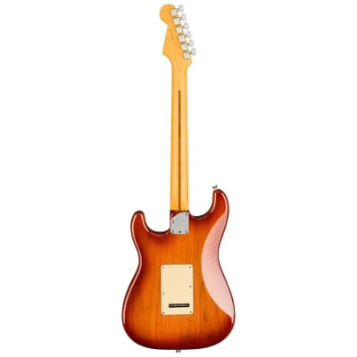 Fender American Professional II Stratocaster Electric Guitar (Sienna Sunburst, Maple Fretboard) image 4