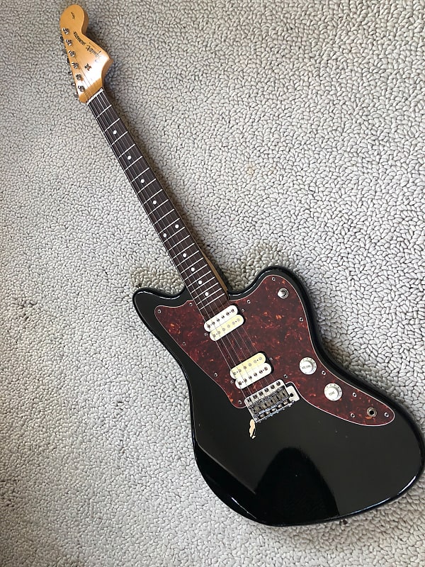 MIJ Squier Jagmaster 1996/'97 Black | Reverb