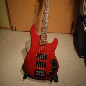 G&L L2000 Bass 1981 Transparent Red - Made in USA image 15