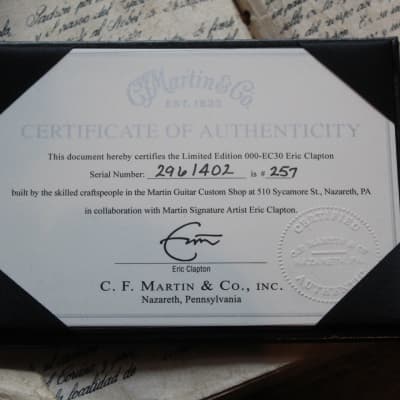 MARTIN "000-ERIC CLAPTON 30th Anniversary" HARDCASE image 10