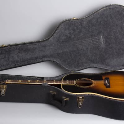 Gibson  SJ Southern Jumbo Flat Top Acoustic Guitar (1952), ser. #Z2778-8, black tolex hard shell case. image 10