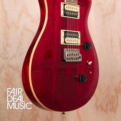 2022 PRS SE Standard 24 Electric Guitar in Vintage Cherry, EX-DISPLAY image 2