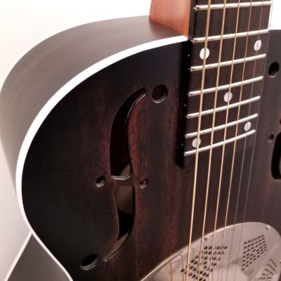 National Reso-Phonic Thunderbox Wood Body Resonator Guitar image 5