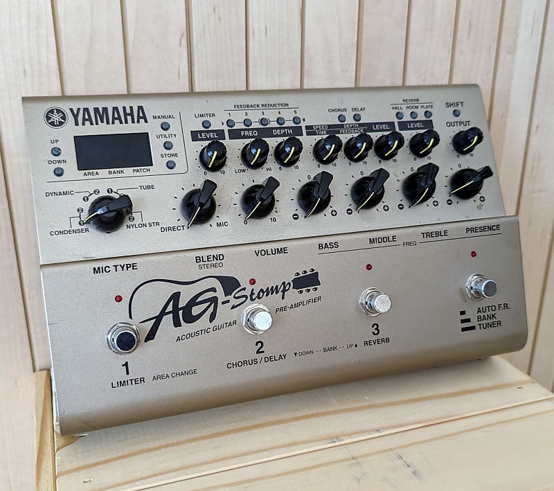 Pedalera para Guitarra Electroacústica AG-STOMP Yamaha – Sax Todo