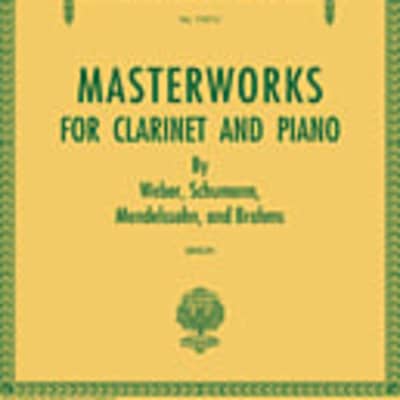 Masterworks for Clarinet and Piano image 1