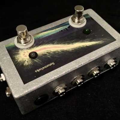 Saturnworks Passive Stereo ABY A/B/Y Pedal with Neutrik Jacks - Handcrafted in California image 2