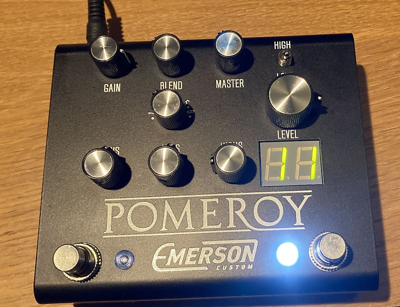 Emerson Pomeroy Boost/Overdrive/Distortion 2010s - Black image 1