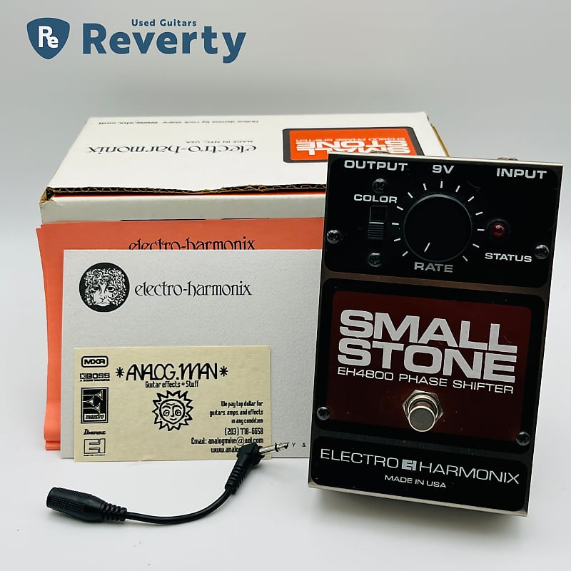 ギター Electro Harmonics Small Stone Analogman Amazon.com: Electro Harmonix Small Stone Nano Analog Phase