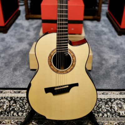 Greenfield G1 Malaysian Blackwood and Alpine Moon spruce with DADGAD/elevated fretboard - Brand new for sale