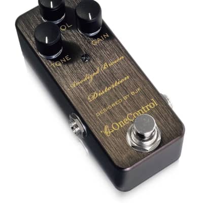 One Control BJF Designed Anodized Brown Distortion pedal image 3