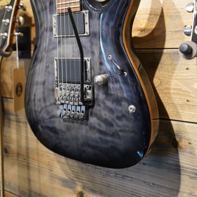 Ibanez RGA72TQMZ RG Series Electric, Transparent Gray Burst | Reverb