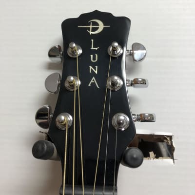 NEW Luna Oracle Phoenix 2 acoustic / electric guitar with preamp - Fishman image 3