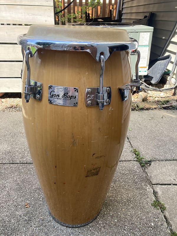 Gon Bops Fiesta Conga Set With Dual Conga Stand | Musician's Friend