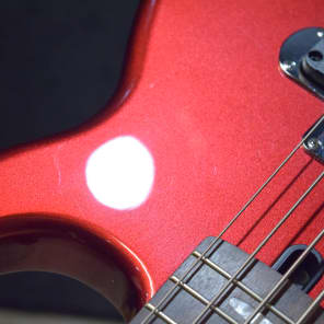 Yamaha BB425 BB Series 5-String Red Metallic Electric Bass w/Case