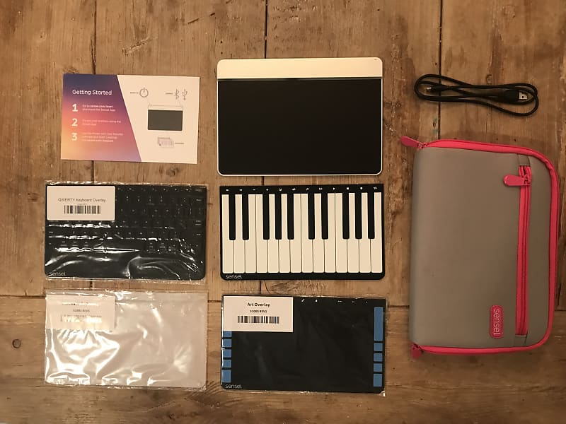 Sensel Morph Midi Controller with Piano Overlay and Case