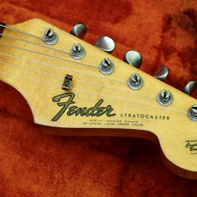 Fender Stratocaster 1965 Sunburst 65/64 Specs L Series One Owner Uncirculated OHSC Free Shipping 48 CONUS image 16