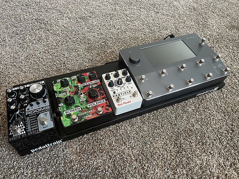 Neural DSP Quad Cortex Pedalboard with Particle v2 Screen Reverb