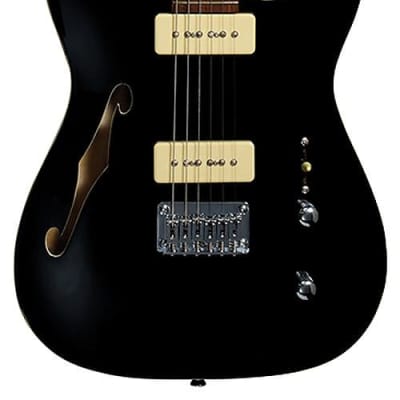 Michael Kelly MK59FGBJRC 59 Thinline Rock Maple Neck F Holes 6-String Electric Guitar w/P90 Pickups image 1