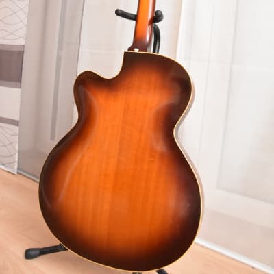 Höfner 4570 – 1967 German Vintage Archtop Thinline Semi Hollow Guitar Bild 14